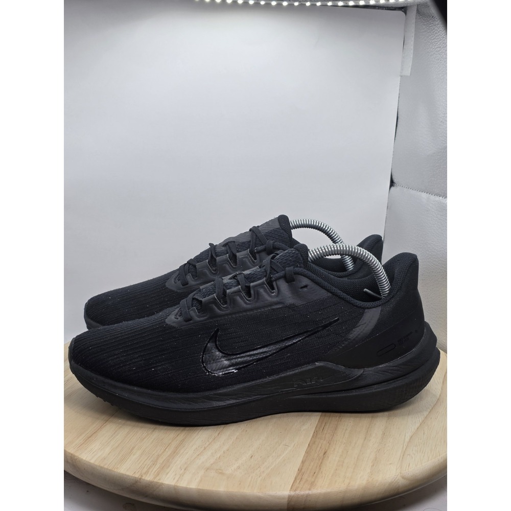 Women's Size 10 - Nike Air Winflo 9 Black Casual Athletic Running Shoes Sneakers